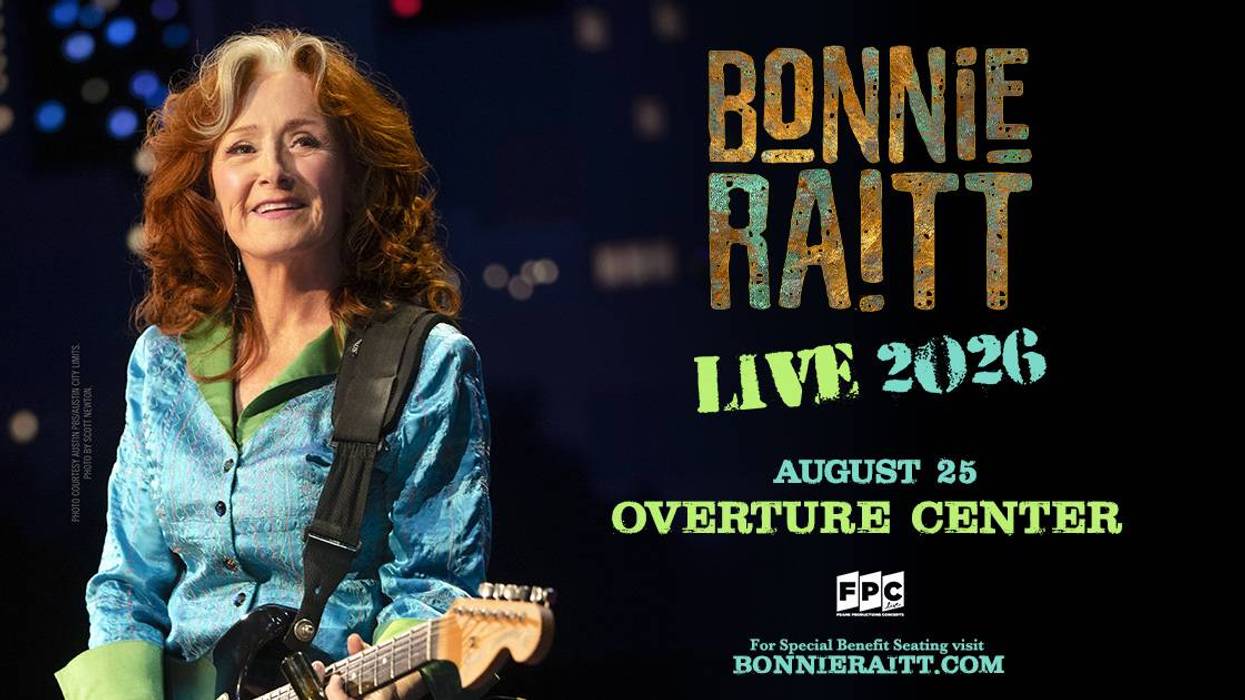 Your chance to see Bonnie Raitt
