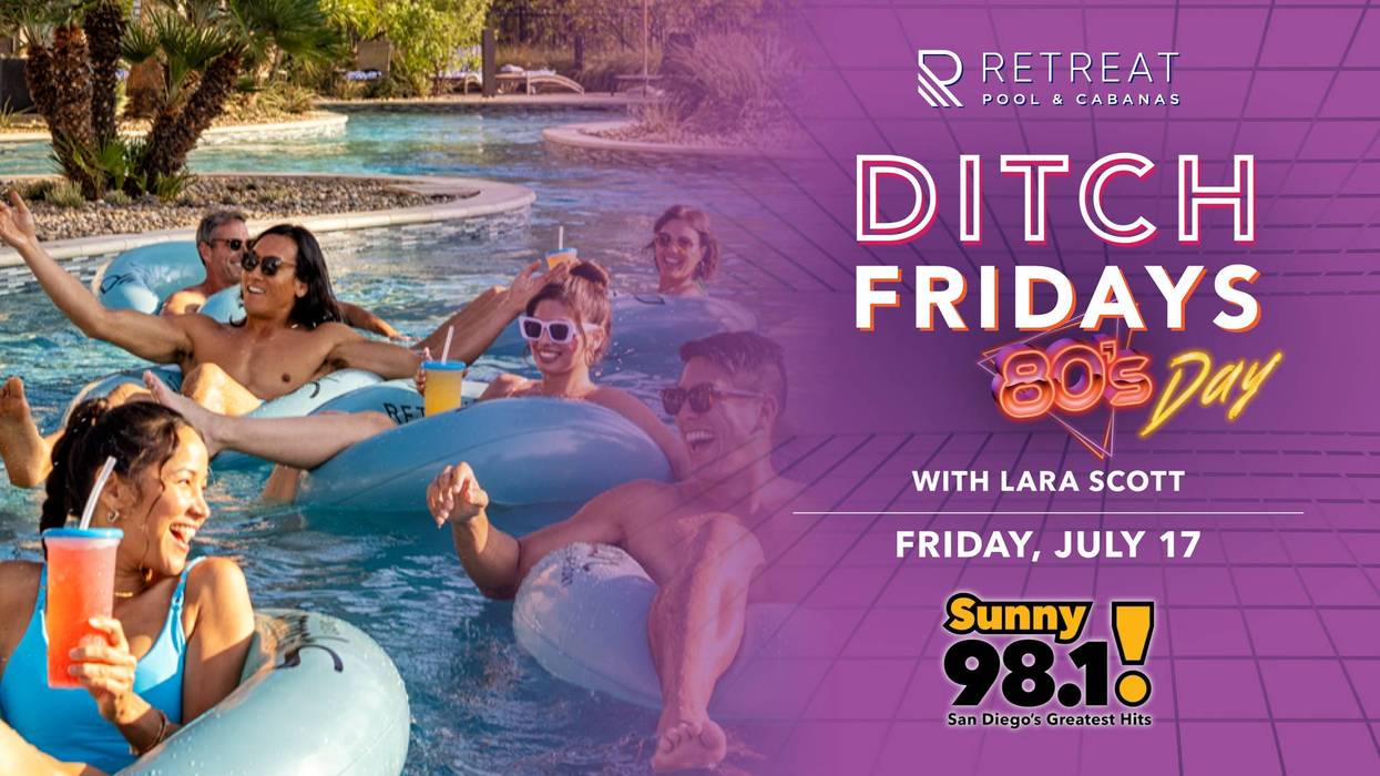 80s Ditch Friday Pool Party with Sunny 98.1