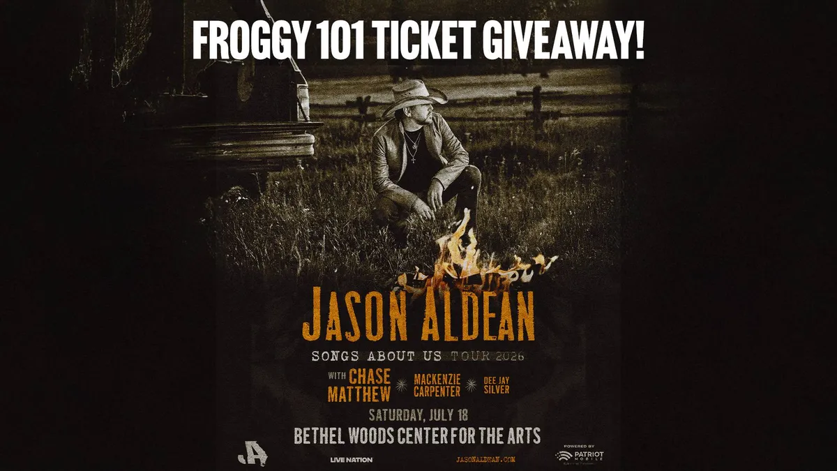 Froggy 101 Has Your Chance to See Jason Aldean!