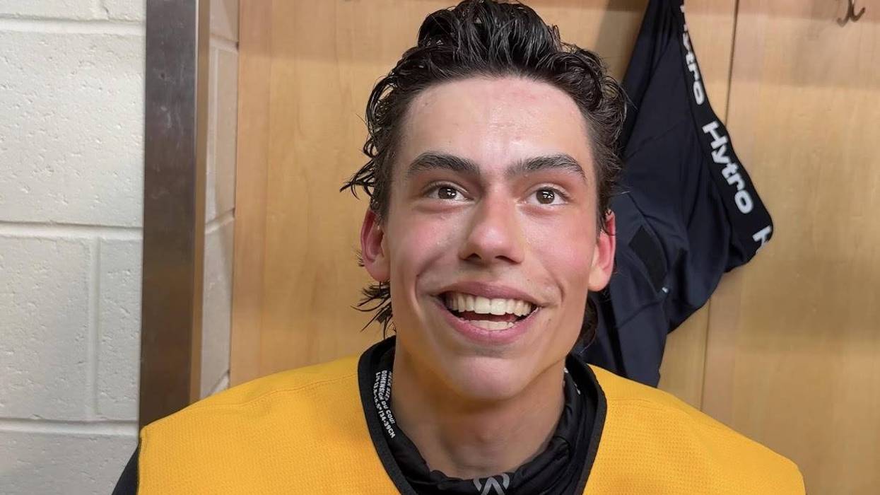 Markus Ruck with big goals, great experience at Pens camp