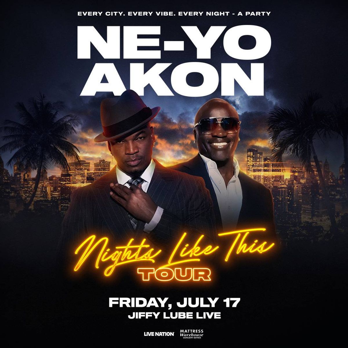 Enter for the chance to see Ne-Yo & AKON