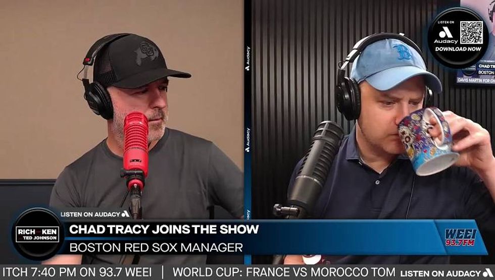 Red Sox Manager Chad Tracy Joins The Show