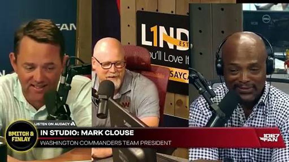 Commanders Team President Mark Clouse Talks John Riggins Jersey Retirement! | BMitch & Finlay