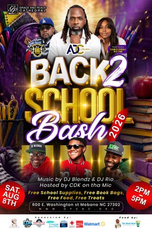 Grace An Peace Cathedral Back 2 School Bash 2026