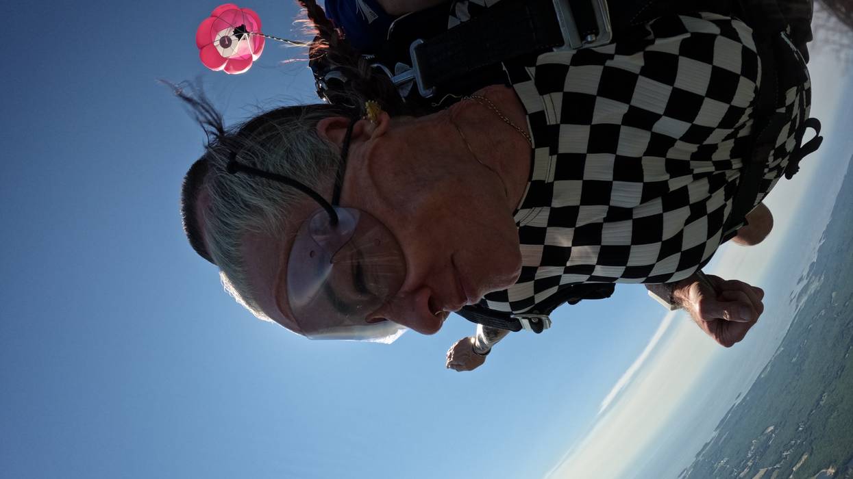 Kennedy Jumped Out Of An Airplane!