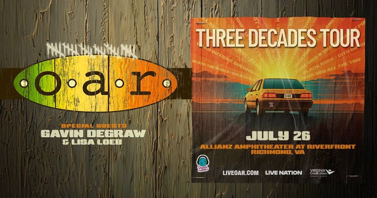 Win Tickets to see O.A.R.!