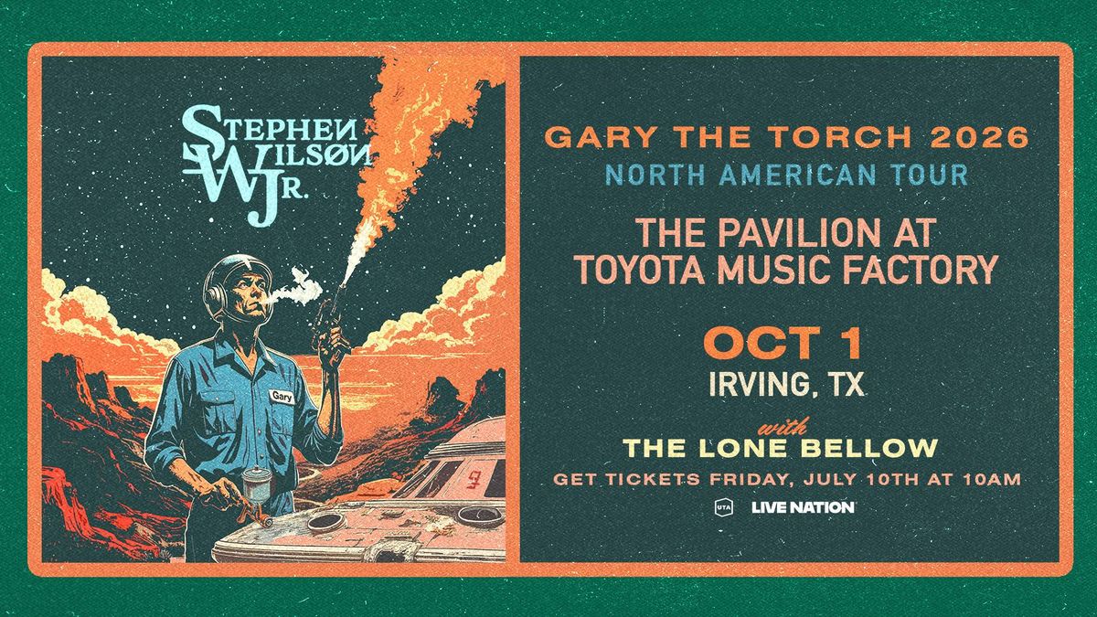 Enter for your chance to win tickets to Stephen Wilson Jr.!