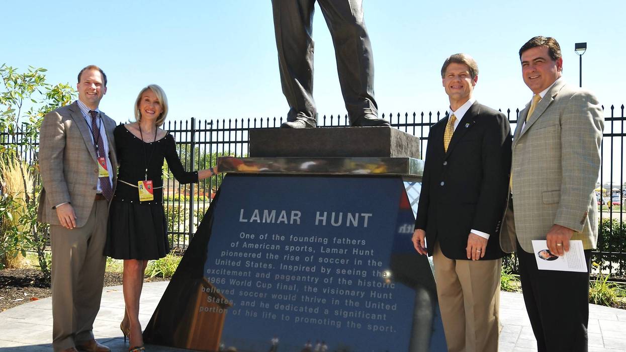 Hunt family fulfills Lamar Hunt's wishes with this World Cup