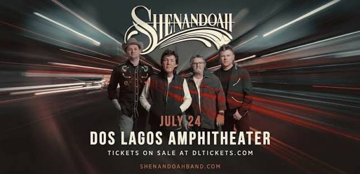 Weekend Code Words: Shenandoah at Dos Lagos Amphitheater Tickets & Dinner for Two!