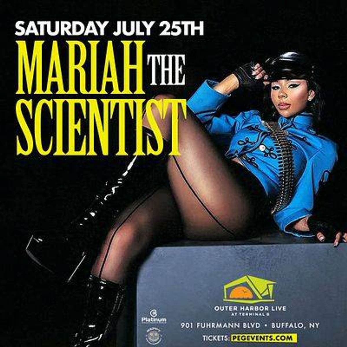 Your chance to win 4 tickets to Mariah the Scientist 7/25