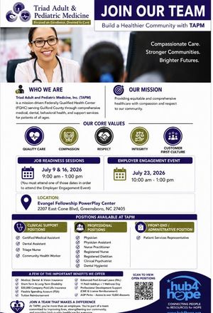 Hub4Hope Free Healthcare Employer Engagement Event