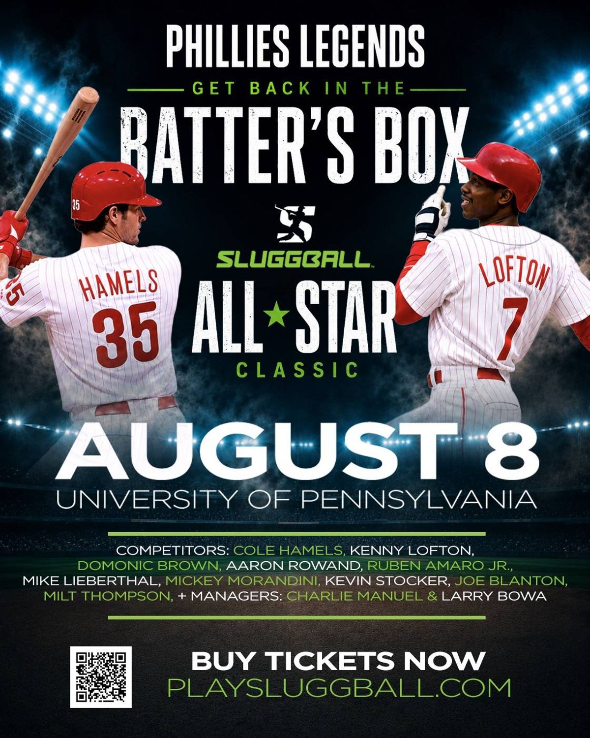 Your chance to win VIP tickets to Sluggball All-Star Classic on August 8th