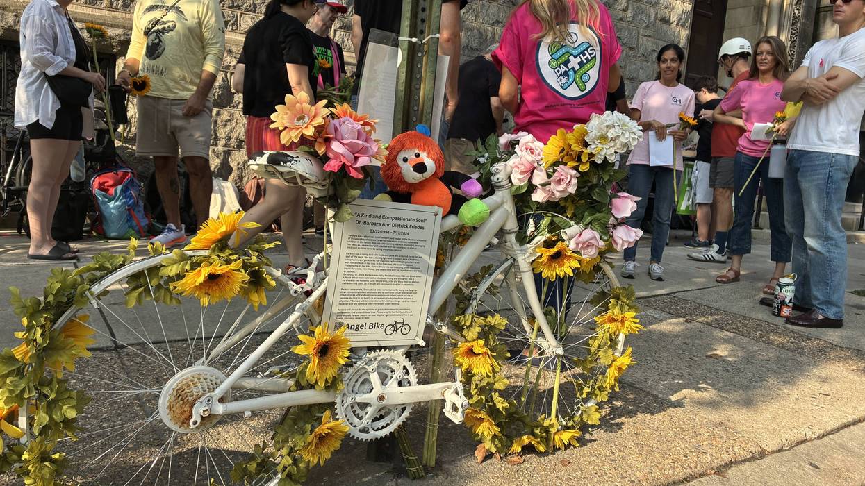 Advocates, loved ones honor Barbara Friedes 2 years after she was fatally struck while riding her bike