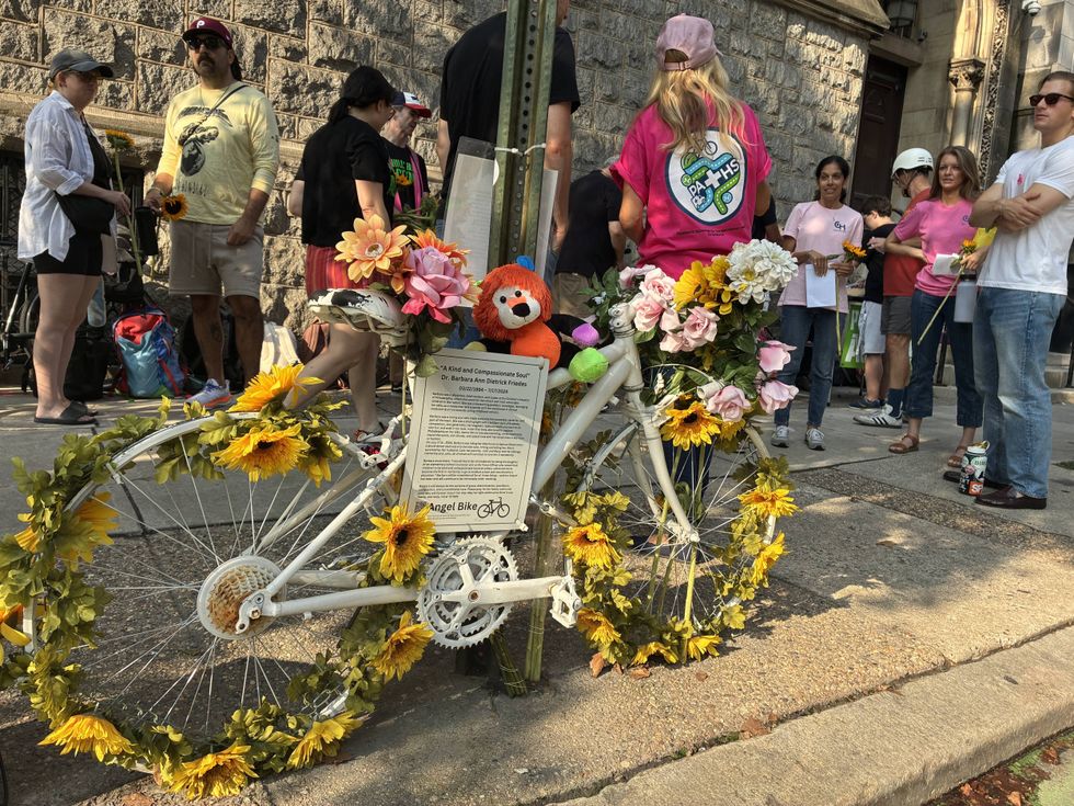 Advocates, loved ones honor Barbara Friedes 2 years after she was fatally struck while riding her bike