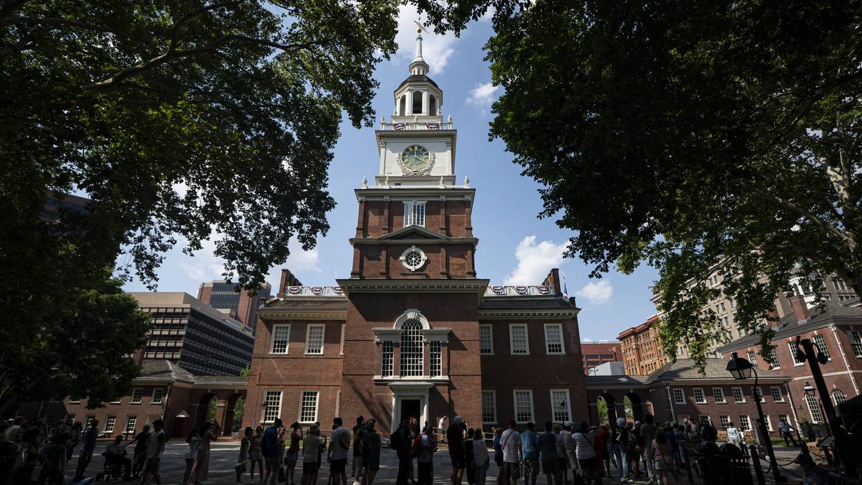 Student delegates with Young People’s Continental Congress view history through a contemporary lens