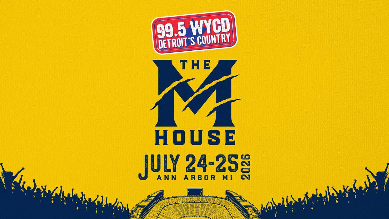 99.5 WYCD: The "M" House Tailgate in Ann Arbor