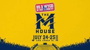 99.5 WYCD: The "M" House Tailgate in Ann Arbor