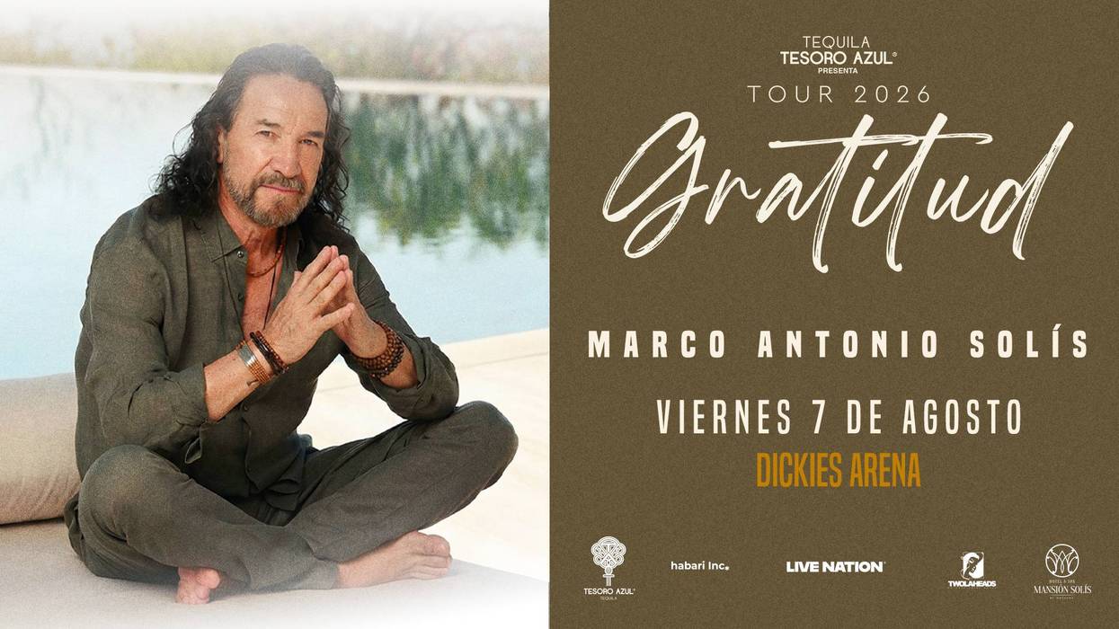 Your chance to win tickets to see Marco Antonio Solis!