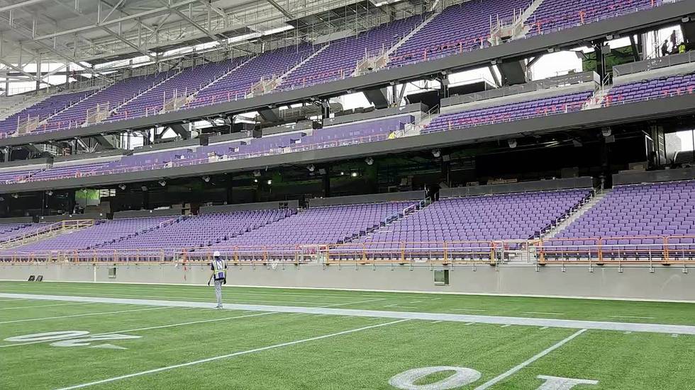 WBBM tour of Ryan Field