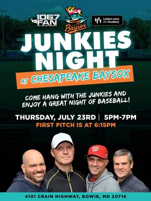 Junkies Night @ The Baysox