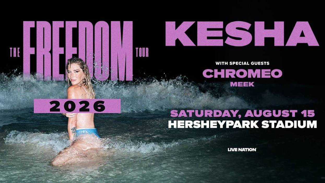 Your chance to win tickets to see Kesha August 15th at Hersheypark Stadium