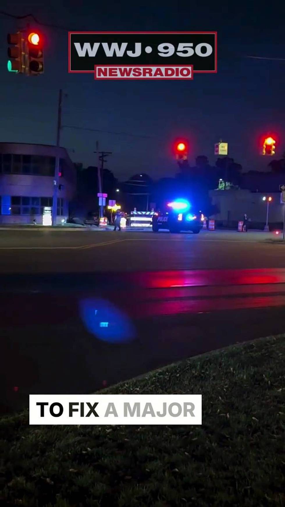 Repairs underway to major Woodward Avenue water main break