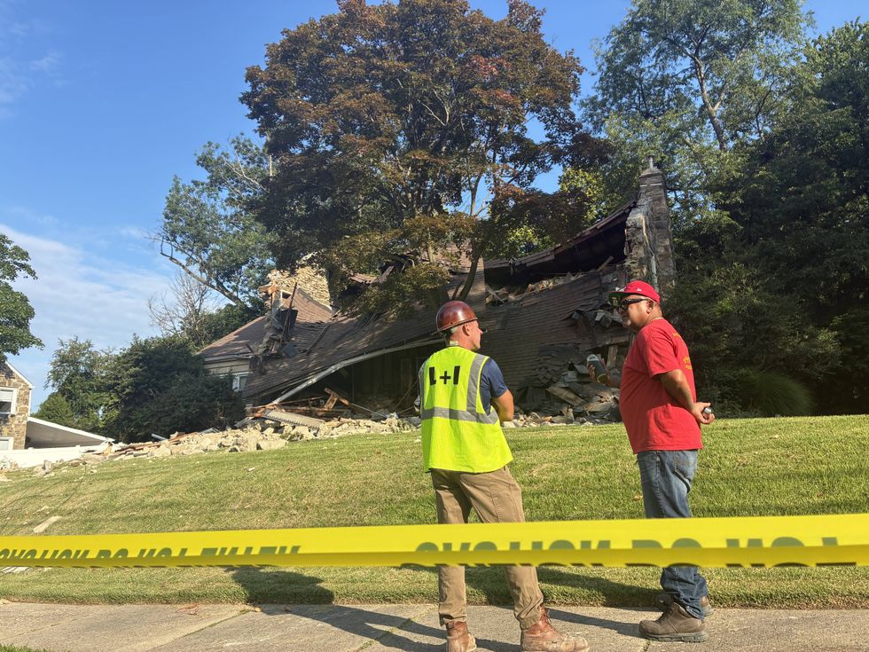 Neighbors rattled after sudden house collapse in Wynnefield