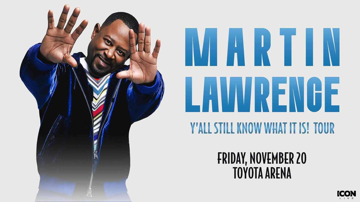 Enter for a chance to win tickets to Martin Lawrence