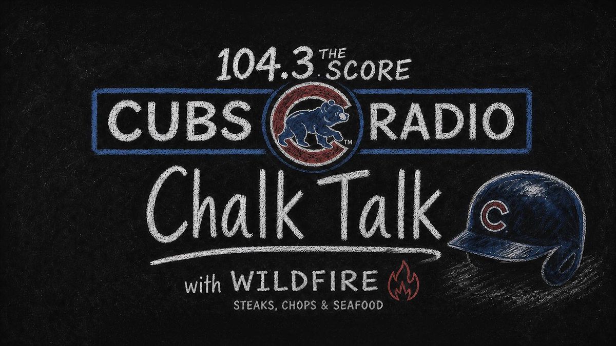 Rahimi, Harris & Grote have your chance to attend Chalk Talk with Nico Hoerner on 9/1!