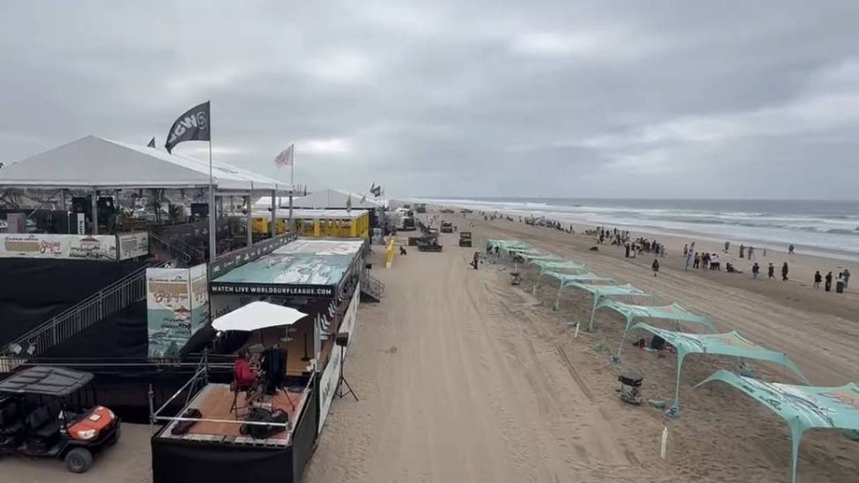 The U.S. Open of Surfing is underway in Huntington Beach