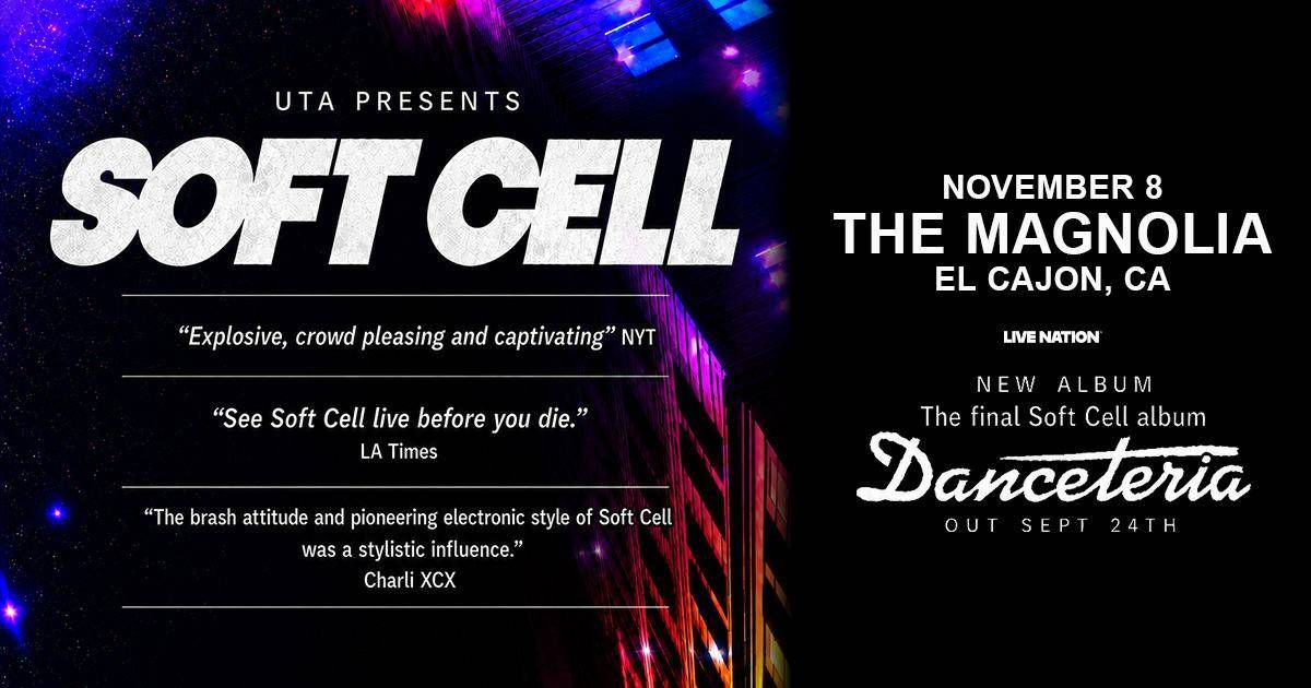 Enter for a chance to win tickets to see Soft Cell