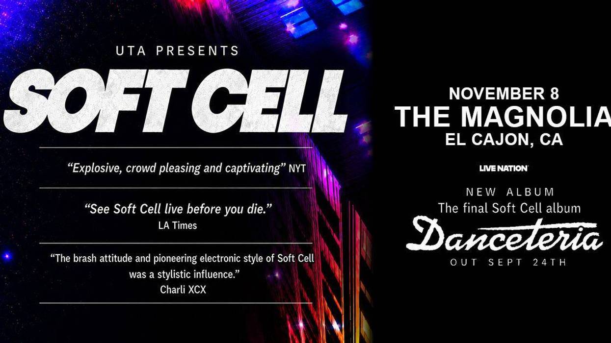 Enter for a chance to win tickets to see Soft Cell
