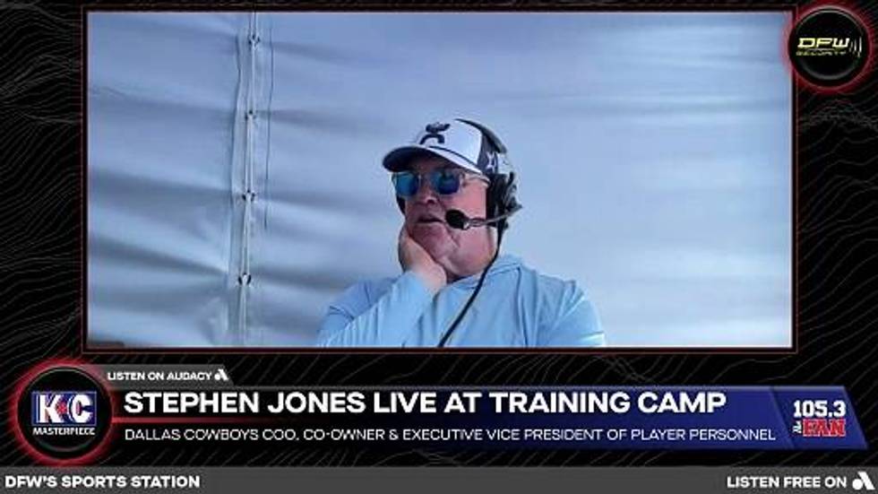 Dallas Cowboys EVP Stephen Jones on potential trades, FA additions
