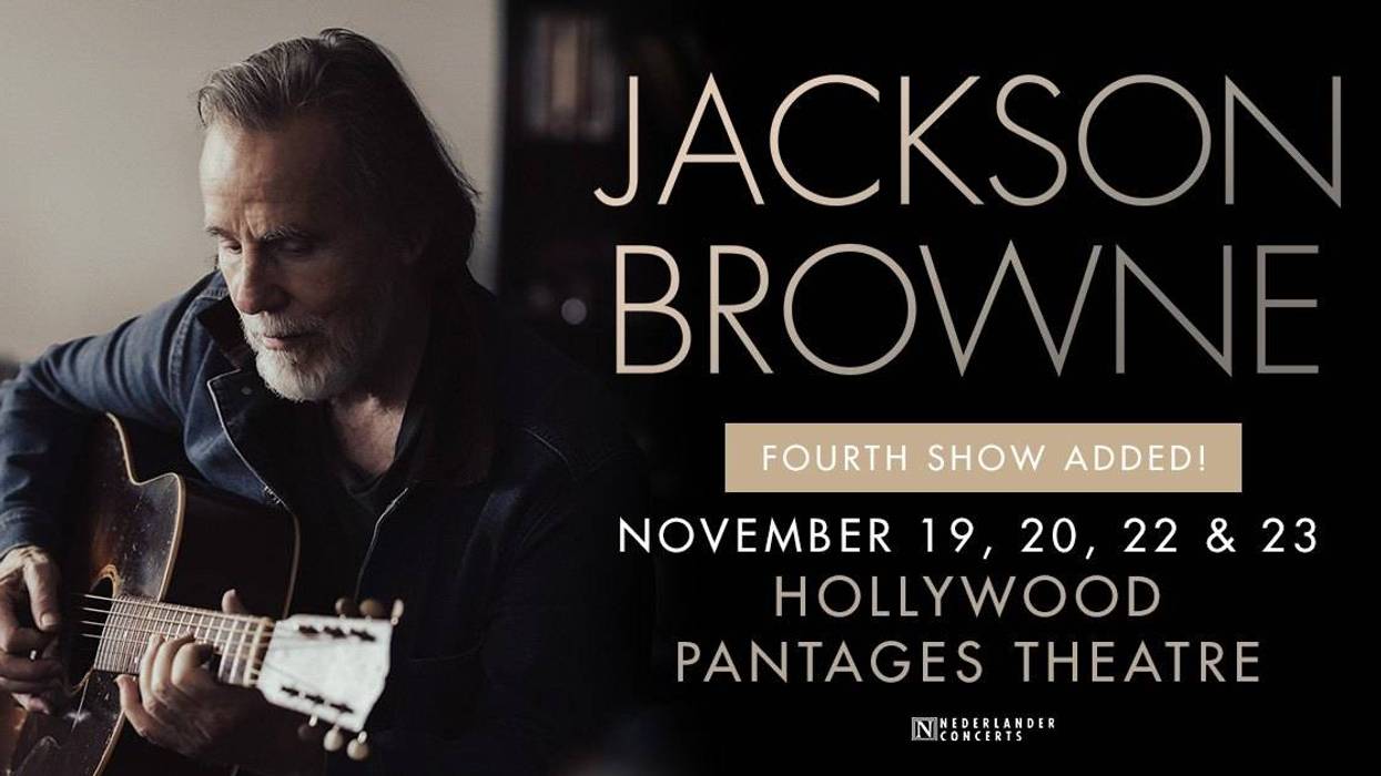 Enter for your chance to win tickets to see Jackson Browne on November 23rd!