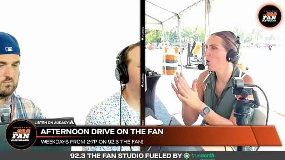 Ashley Bastock: To me, this was the best day we've seen from Deshaun Watson at Browns training camp