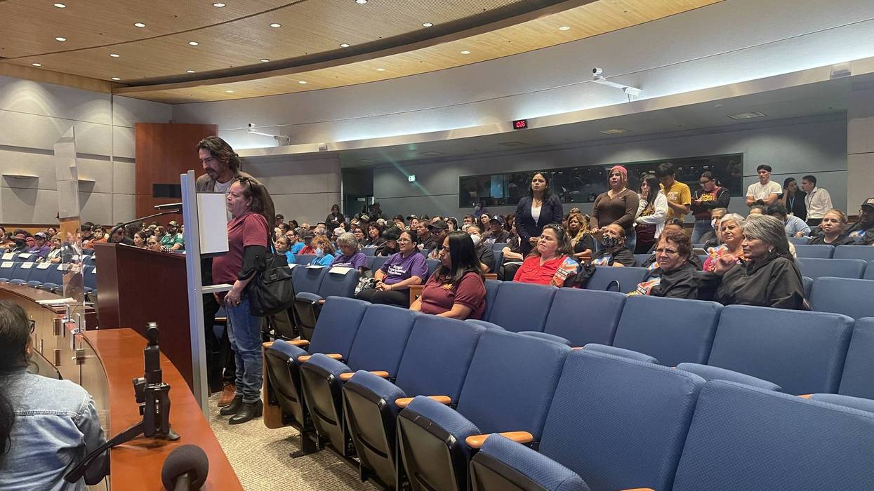 Boyle Heights residents air frustrations from warehouse fire at South Coast AQMD hearing