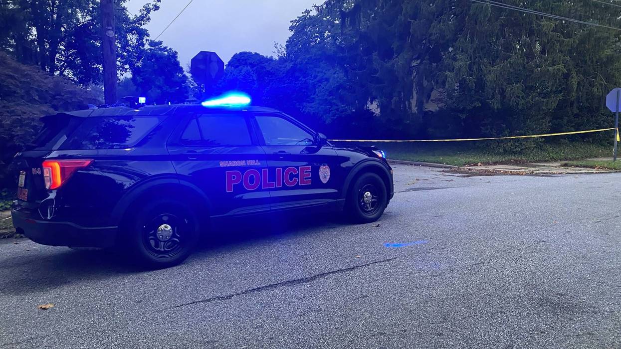 Large police presence investigating shooting in Delaware County