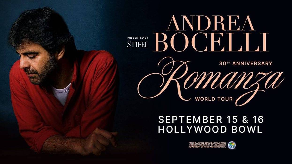 Win tickets to see Andrea Bocelli at the Hollywood Bowl on September 16th!