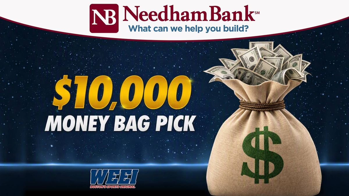 Needham Bank Money Bag