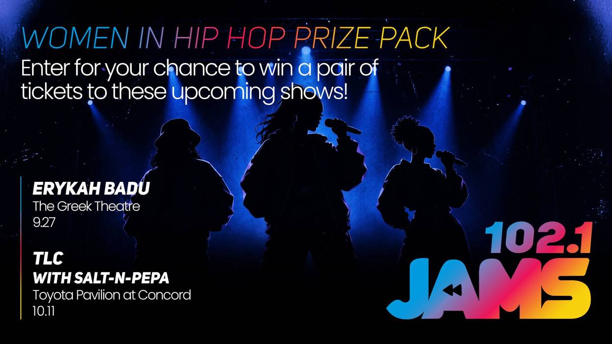 Enter for your chance to win the 102 Jams Women in Hip Hop Prize Pack!