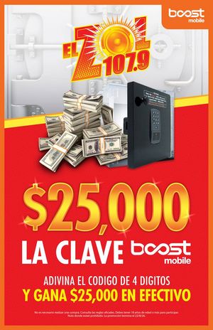 La Clave/Crack The Code @ Boost Mobile 8.21