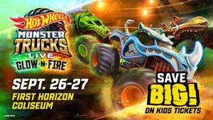 Hot Wheels Monster Trucks Live Glow-N-Fire