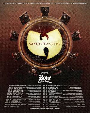Wu-Tang Clan and Bone Thugs-N-Harmony at Meadows Music Theatre