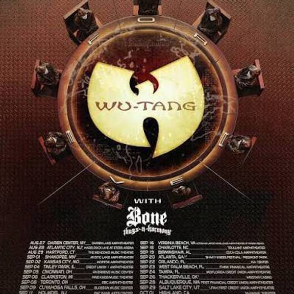 Wu-Tang Clan and Bone Thugs-N-Harmony at Meadows Music Theatre