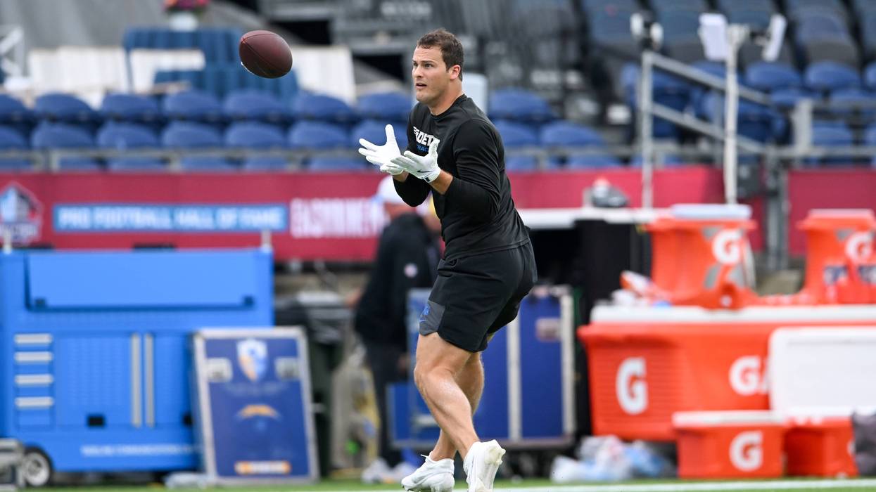 Sam LaPorta down with hip injury that could linger into season