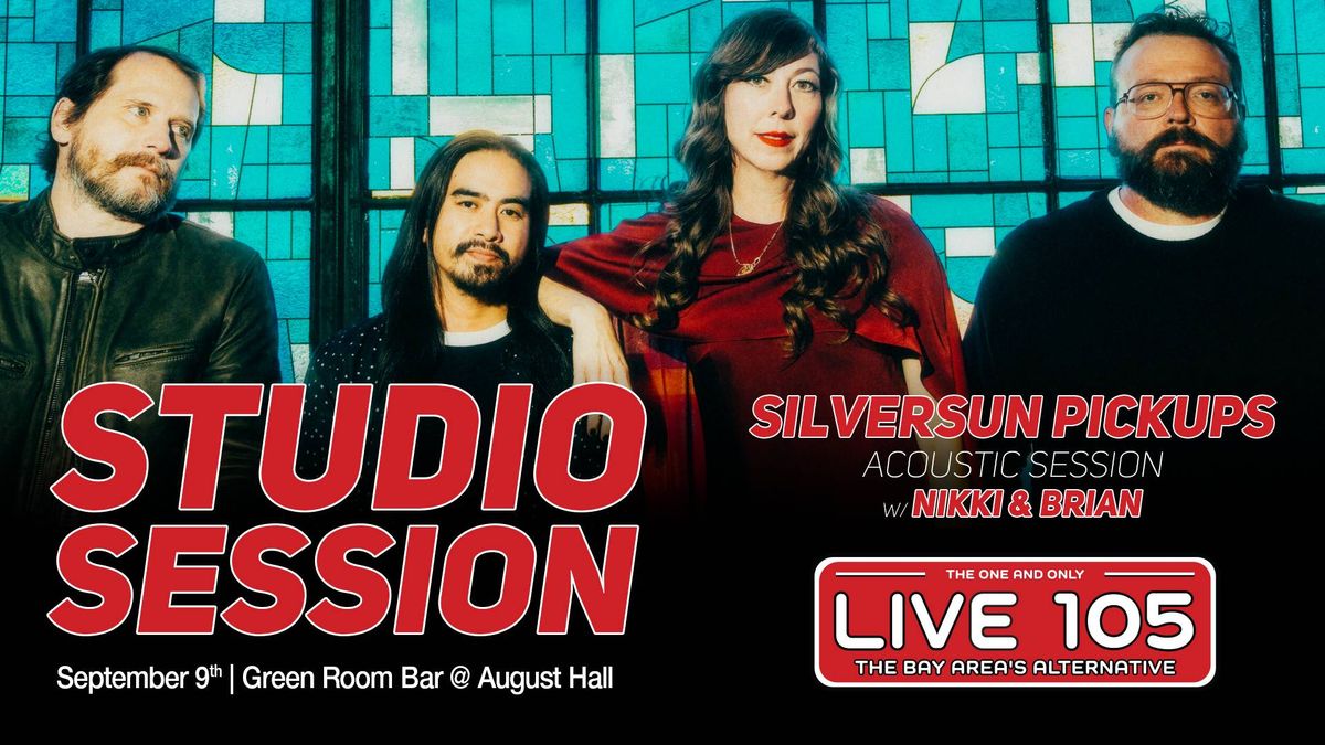 Enter for a chance to see Silversun Pickups at our Studio Session PLUS tickets to the show at Chase Center