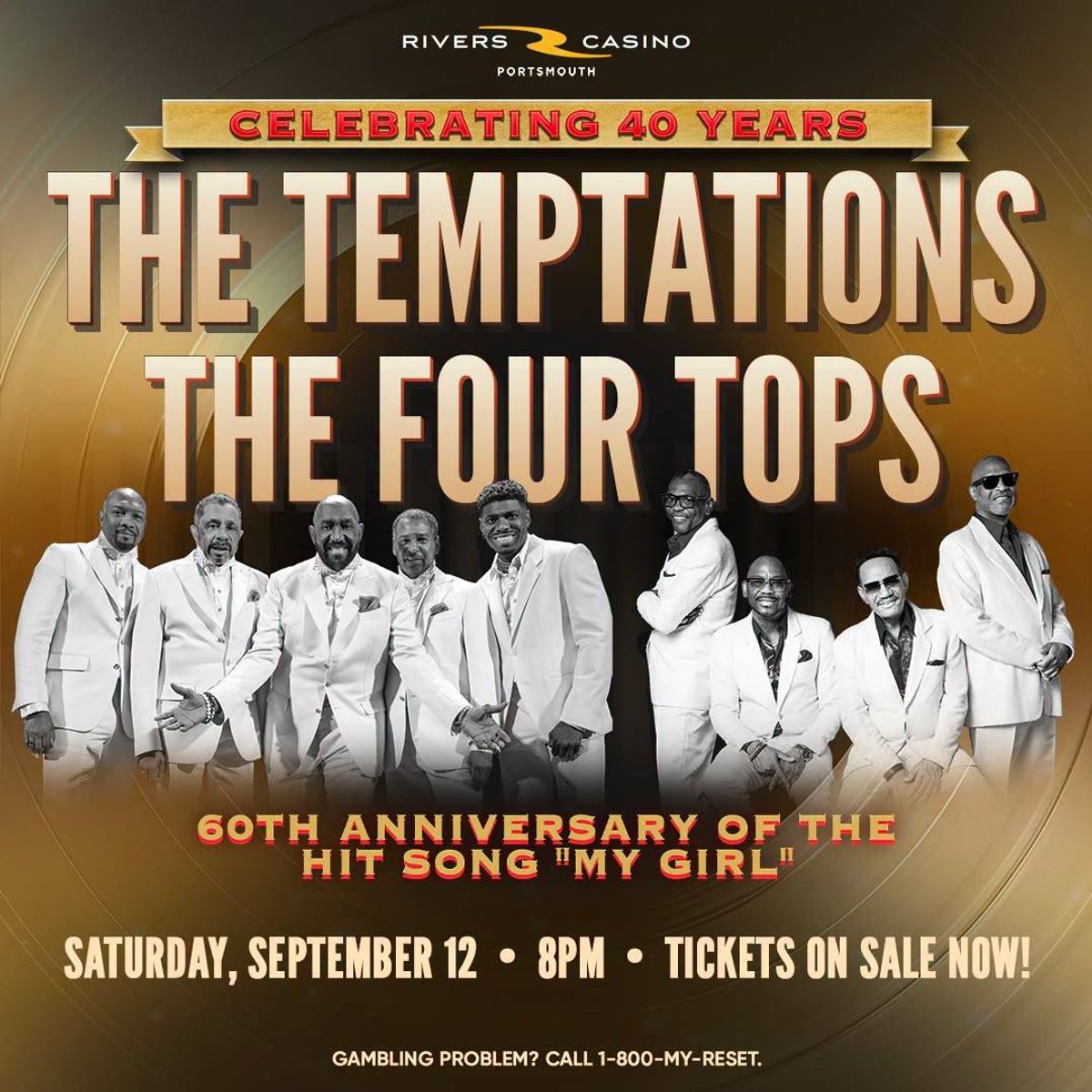 Win Tickets to see The Temptations and the Four Tops