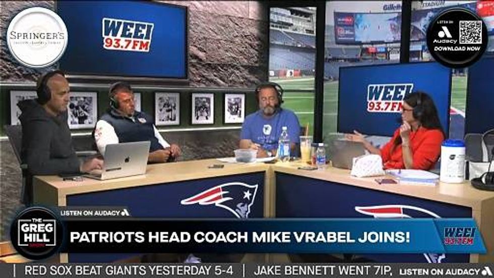 Patriots HC Mike Vrabel joins LIVE from Gillette Stadium