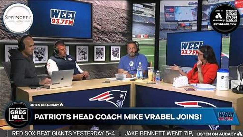 Patriots HC Mike Vrabel joins LIVE from Gillette Stadium