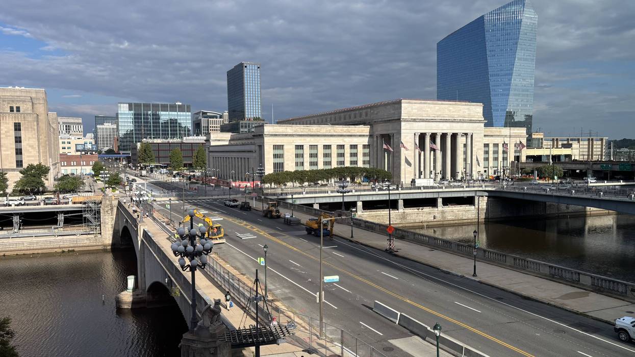 Year-long closure along Market Street Bridge in effect for massive renovation